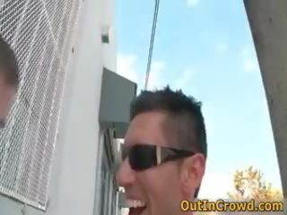 Joey raio homossexual ao ar livre a foder 4 por outincrowd