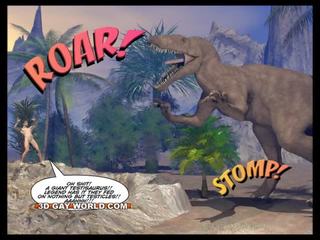 Cretaceous pecker 3d pederast komike sci-fi e pisët film histori