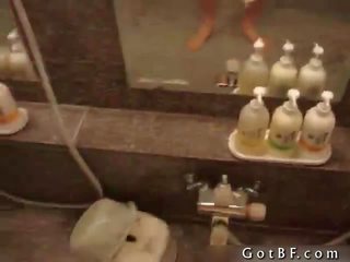 Amateur masturbating selfshot in bathroom